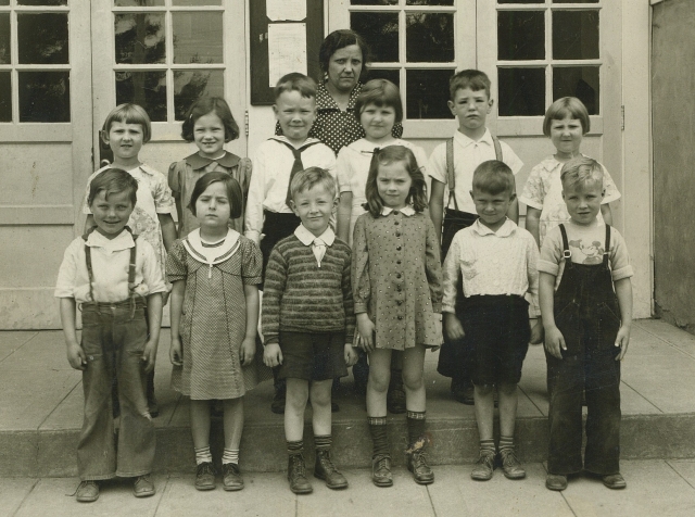 1938 Garden Home School, 1st grade
