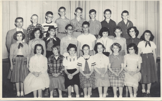 Garden Home School 1956 - 7th grade