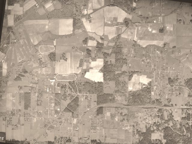 1936 aerial photography of Garden Home