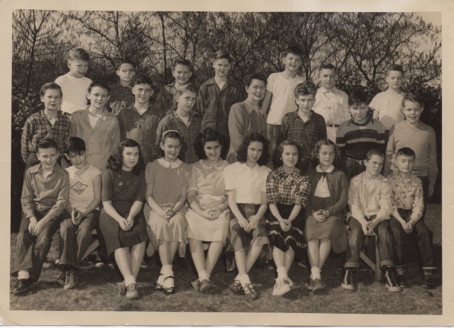 circa 1940s 6th grade, Mrs. Edwards - Garden Home School