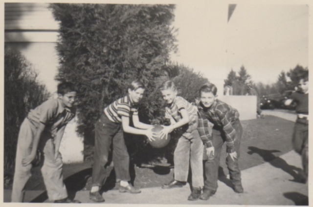 circa 1940s Garden Home School kids - from Shirley Gertsch
