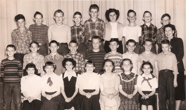 circa 1950 7th grade Garden Home School